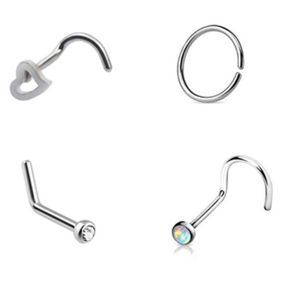 New 8pc Nose Piercing Kit - Picture 4 of 5